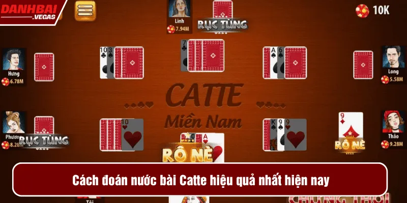 Cách đoán nước bài Catte hiệu quả nhất hiện nay