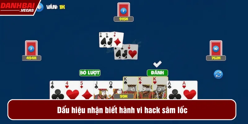 Dấu hiệu nhận biết hành vi hack sâm lốc
