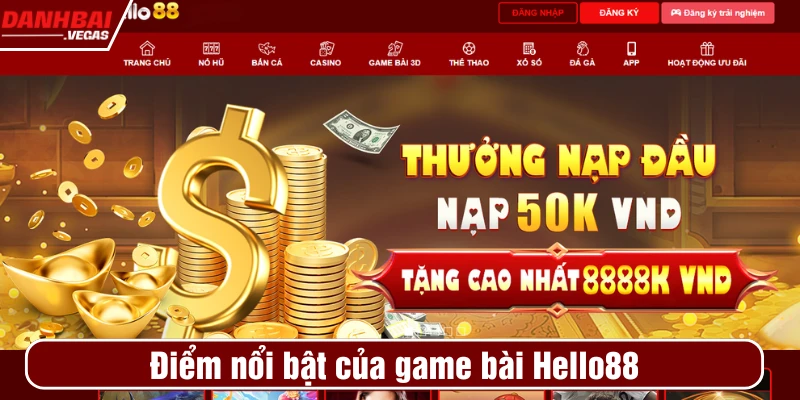 Trải nghiệm đỉnh cao tại game bài Hello88