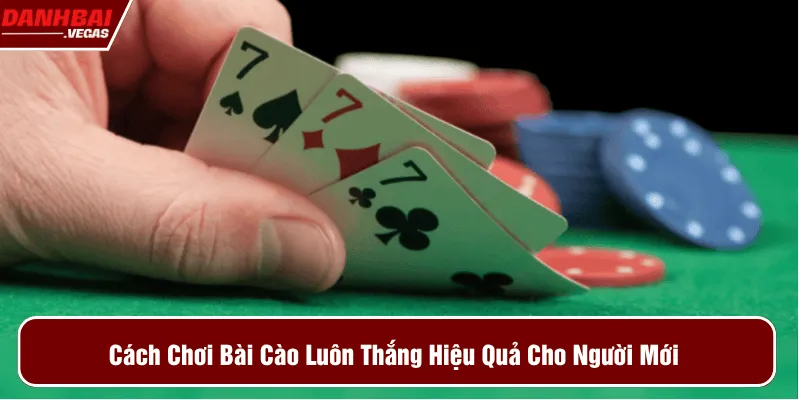 hướng dẫn cách chơi bài cào luôn thắng