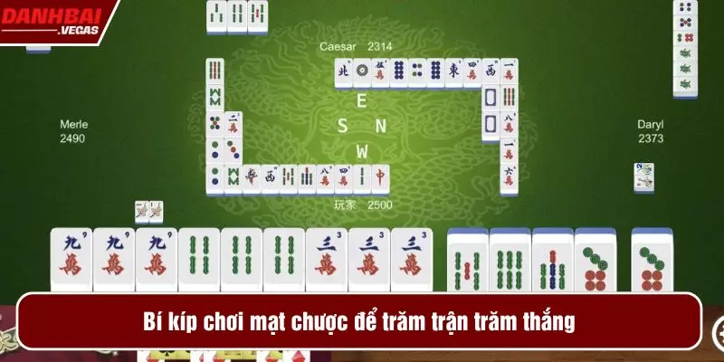 Bí kíp chơi mạt chược để trăm trận trăm thắng