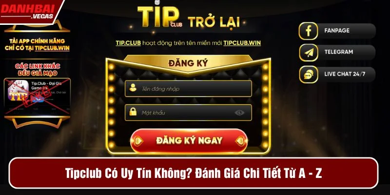 Tipclub có uy tín không