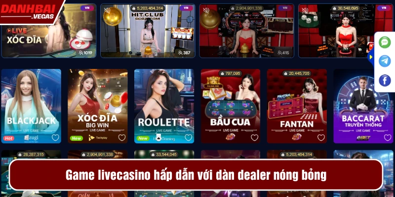 Trải nghiệm sòng bạc trực tuyến như Las Vegas 